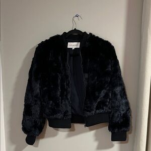 Anthropologie cupcakes & cashmere navy Teddy Jacket